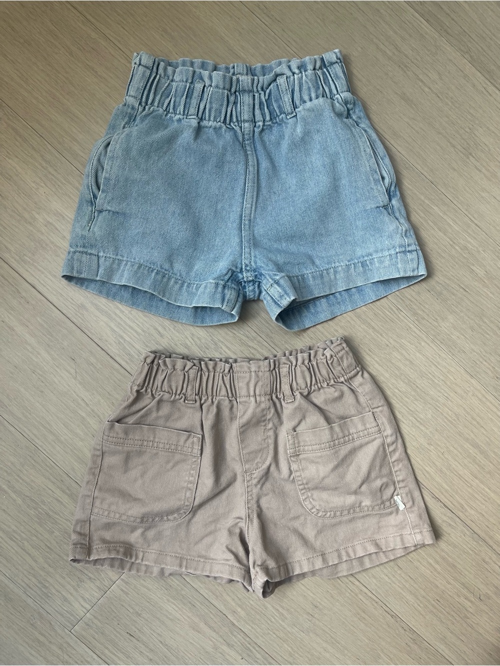 Paper Bag Waist Denim Shorts Bundle